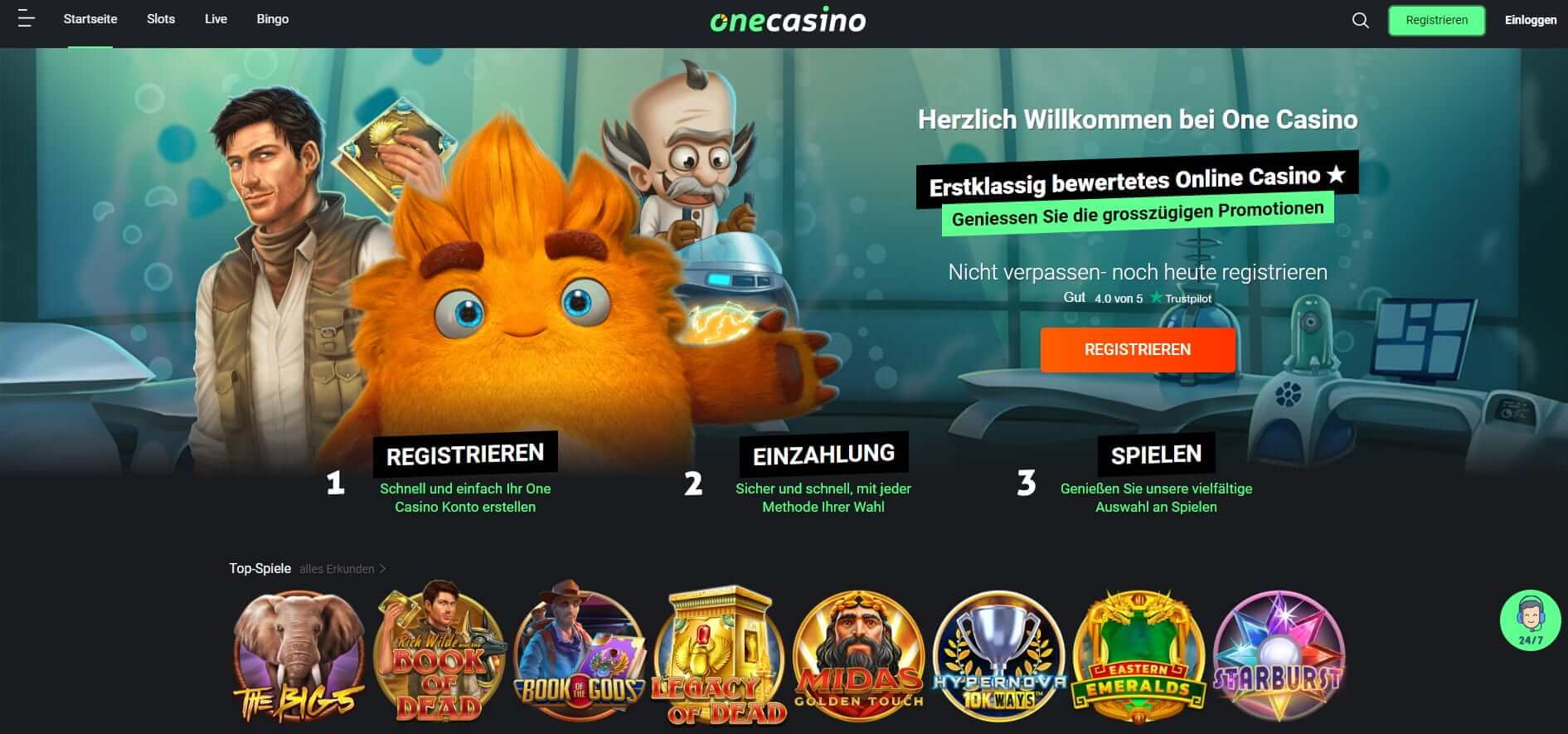 one casino erfahrung 2026