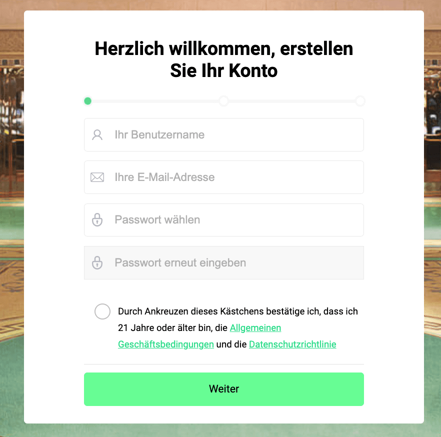 one casino registrierung