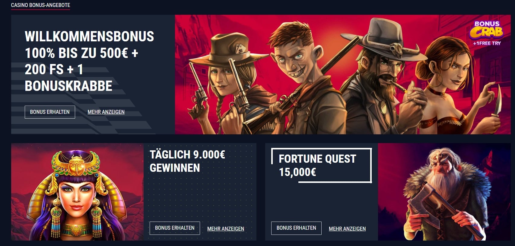 Rabona Casino Bonus