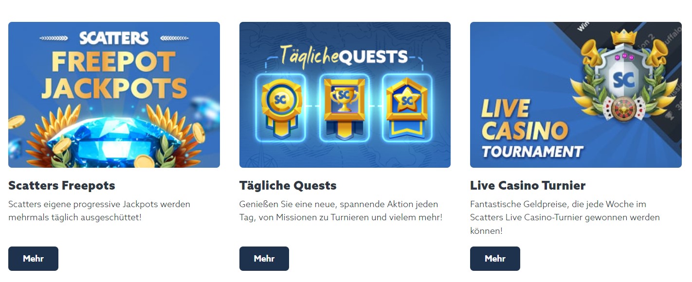 scatters promotionen