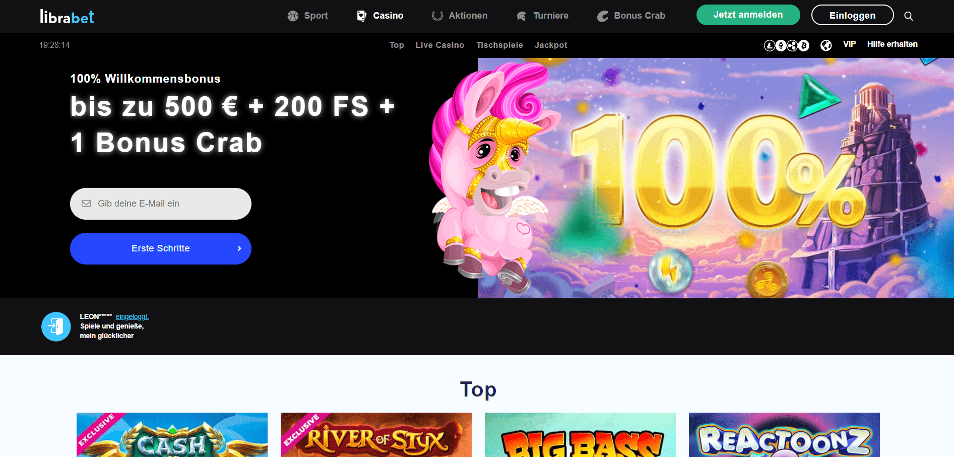 Librabet Homepage