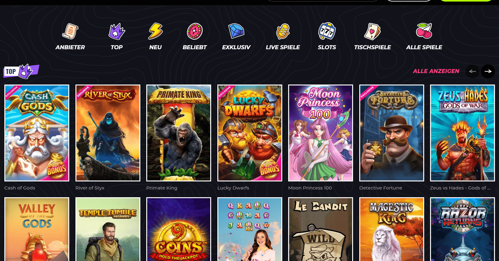 Lunubet Games