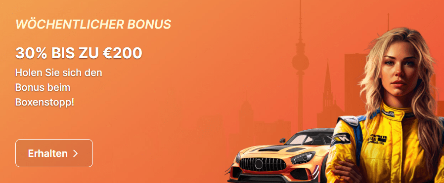 Need for Spin Wochentlicher Bonus