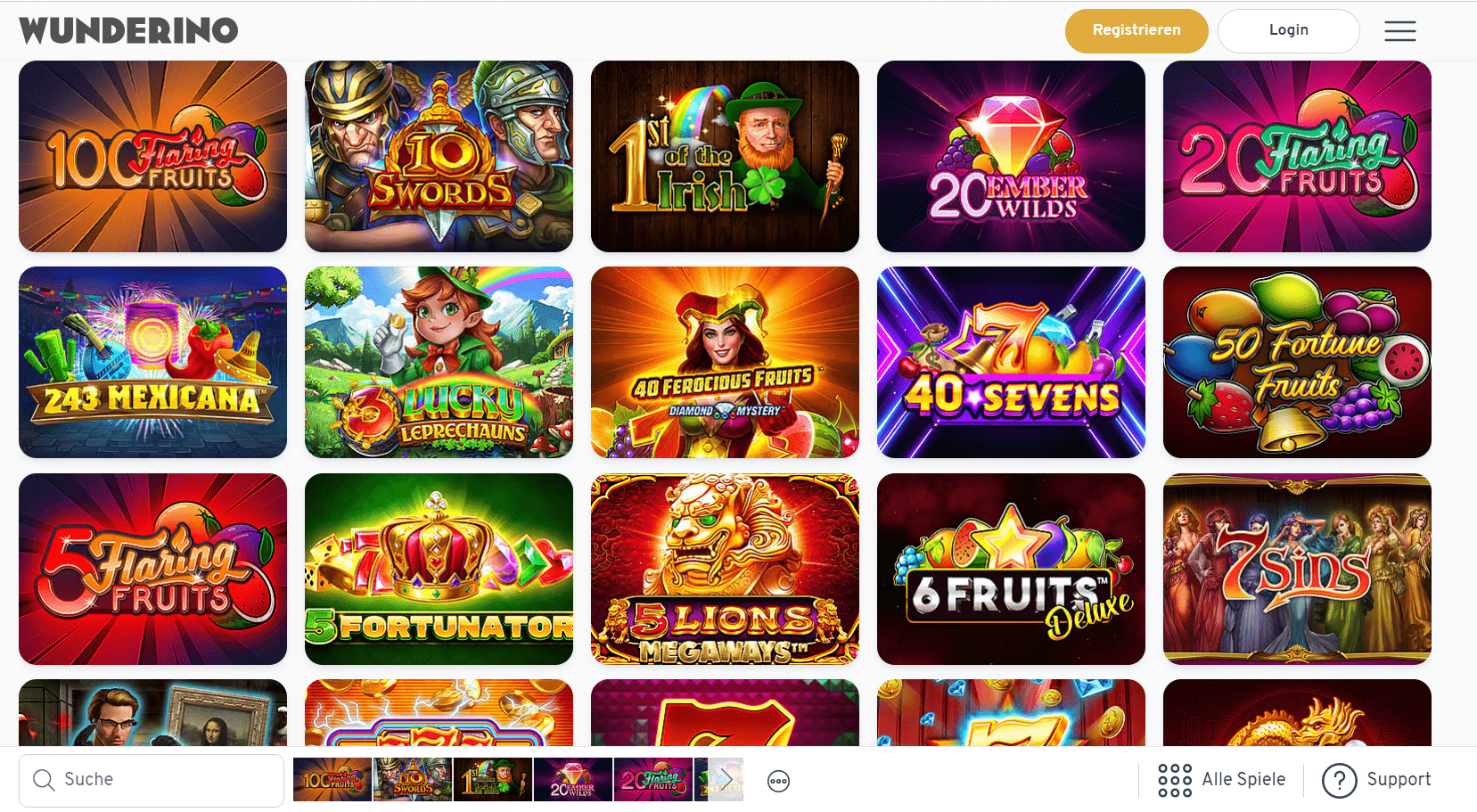 Wunderino Games