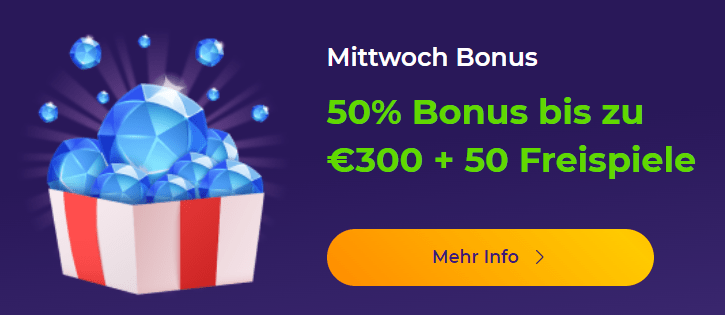 iwild casino mittwoch bonus