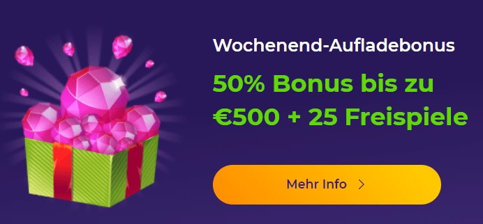 iwild casino wochenend aufladebonus